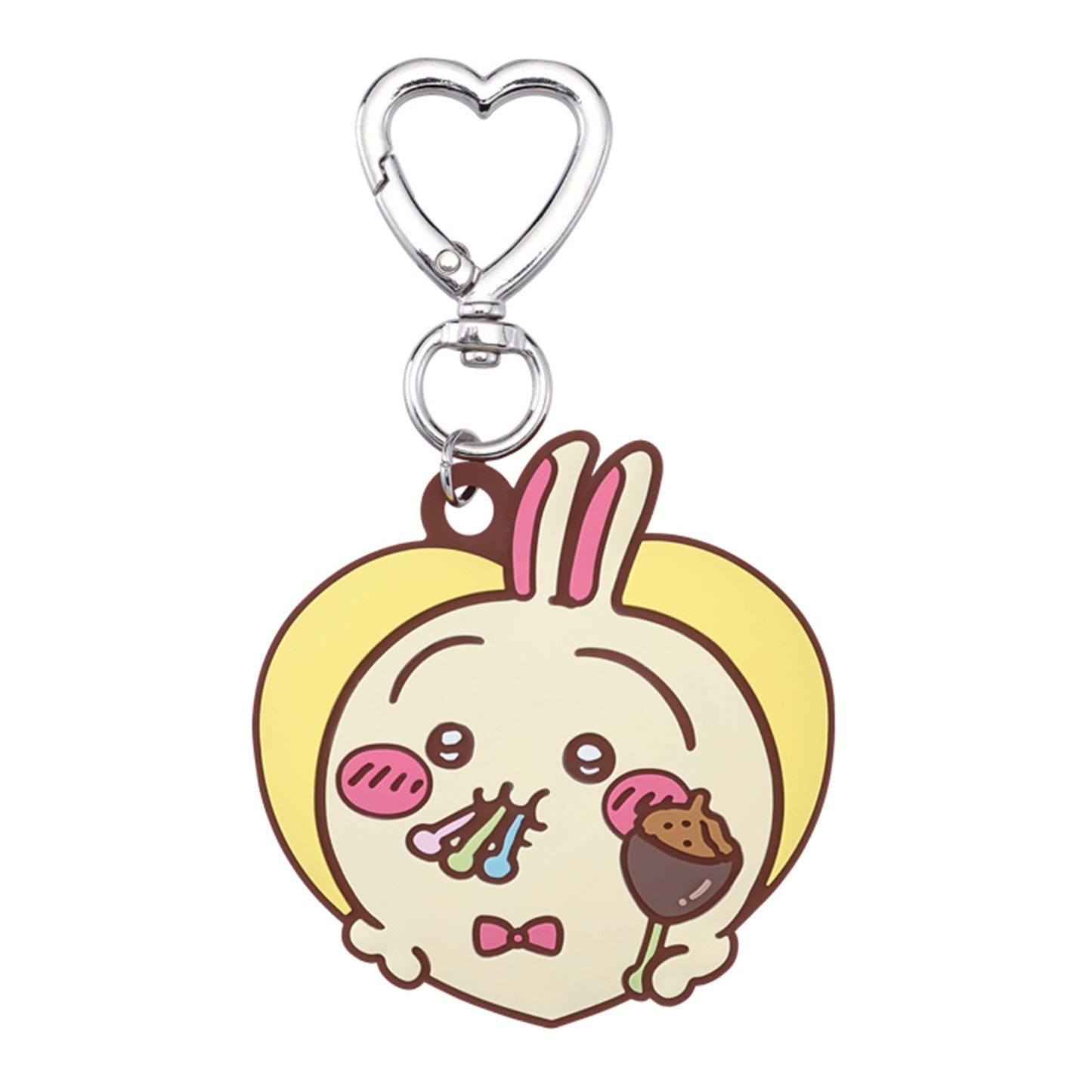 Chiikawa | Heart Rubber | Usagi Keychain