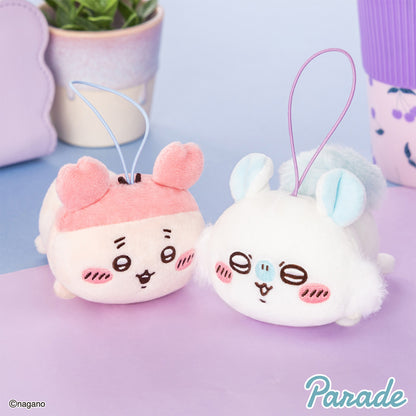 Chiikawa | Momonga liegender Schlüsselanhänger Mini-Plüsch