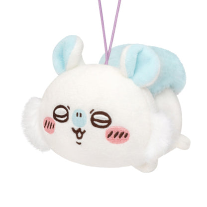 Chiikawa | Momonga liegender Schlüsselanhänger Mini-Plüsch