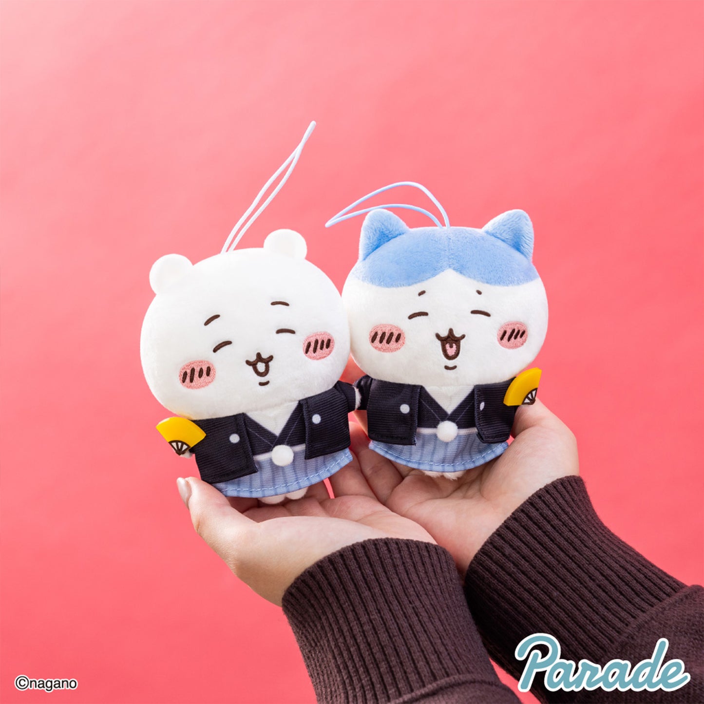 Chiikawa | Nouvel An | Mini-peluche porte-clés Chiikawa (Hakama)
