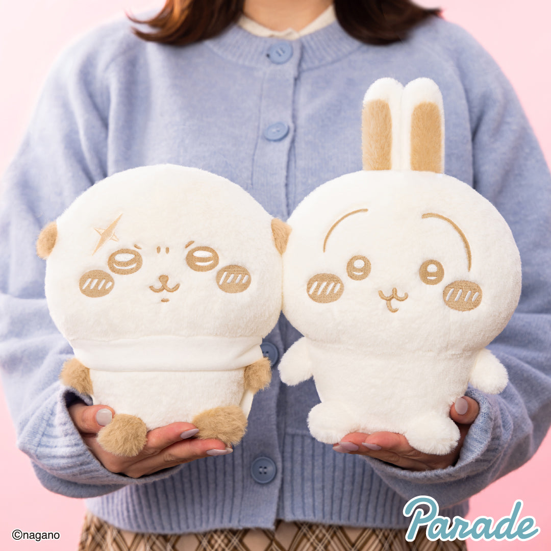 Chiikawa | Nui Palette: Milk Color | Rakko Soft Fluffy Small Plush