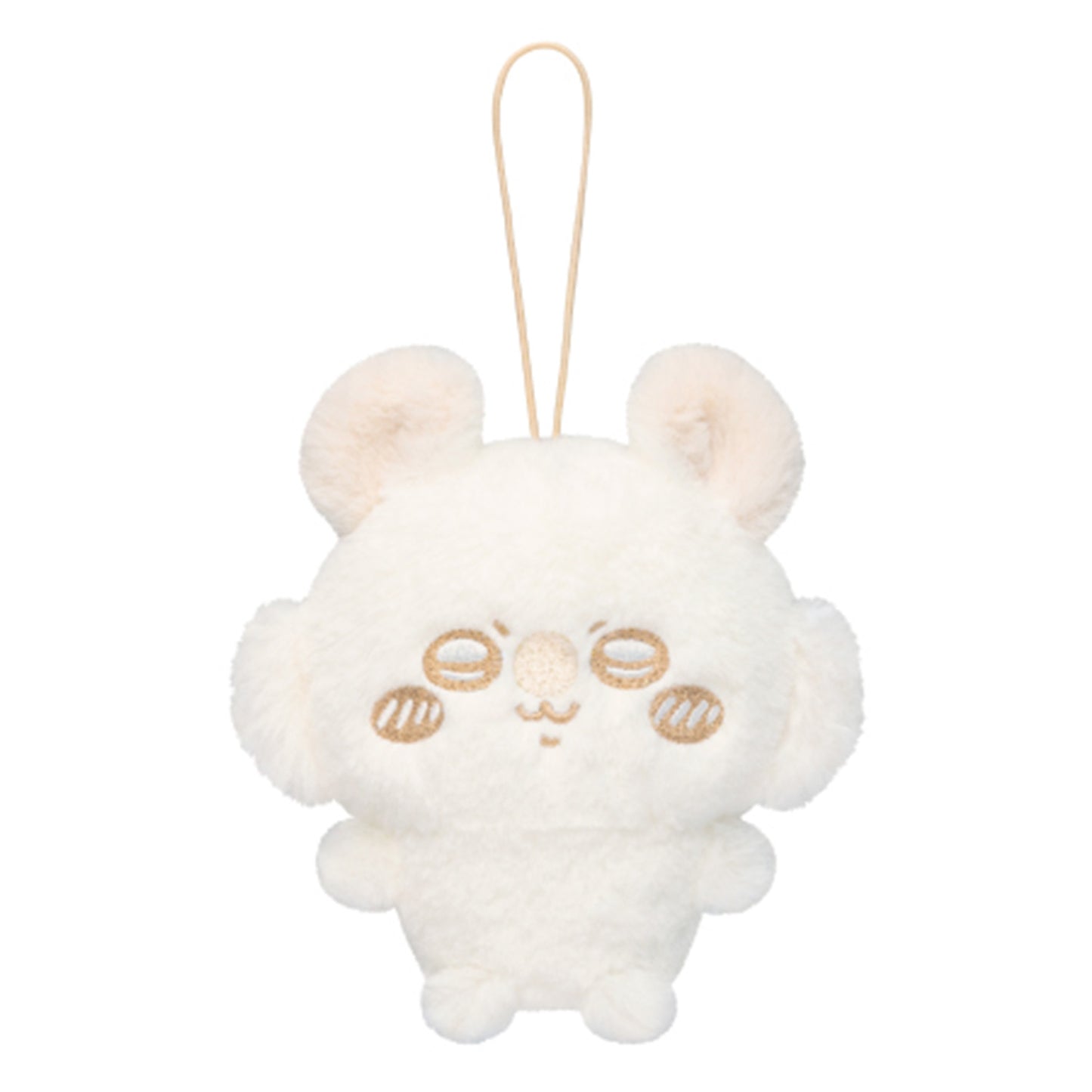 Chiikawa | Nui Palette: Milk Color | Momonga Soft Fluffy Keychain Mini Plush