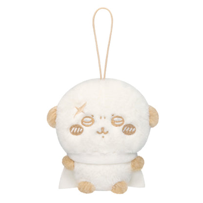 Chiikawa | Nui Palette: Milk Color | Rakko Soft Fluffy Keychain Mini Plush