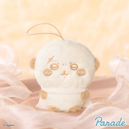 Chiikawa | Nui Palette: Milk Color | Rakko Soft Fluffy Keychain Mini Plush