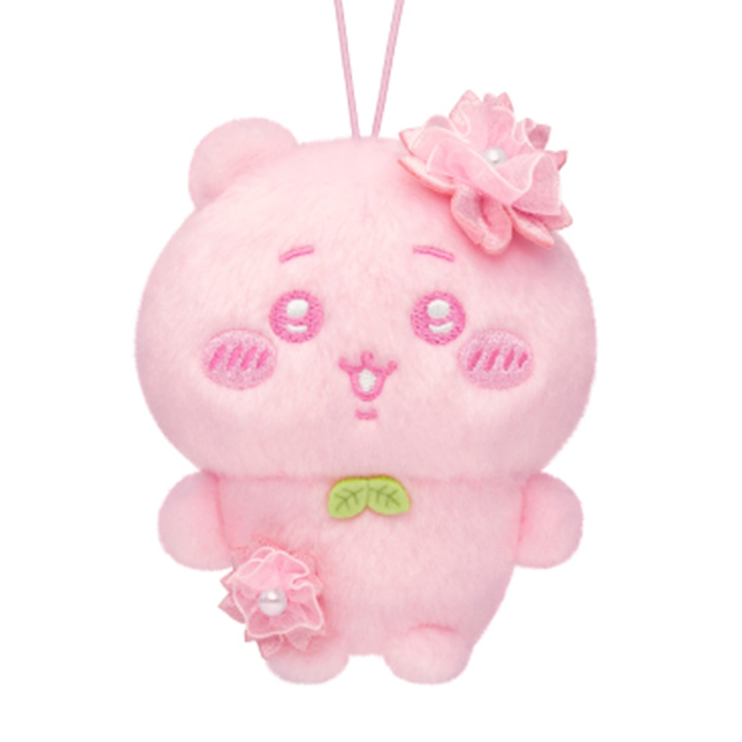 Chiikawa | Nui Palette : Couleur Fleur de Cerisier Sakura | Mini Peluche Mascotte Douce et Moelleuse Chiikawa