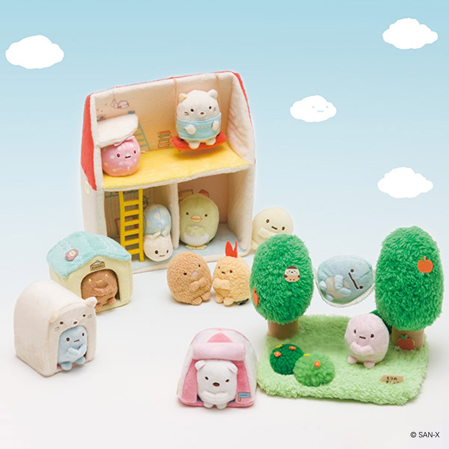 Sumikko Gurashi | Sumikko Collection | Tonkatsu House Tenori Mini Plush