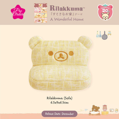 PRE-ORDER | Rilakkuma | Wonderful Home | Rilakkuma (Sofa) Tenori Mini Plush