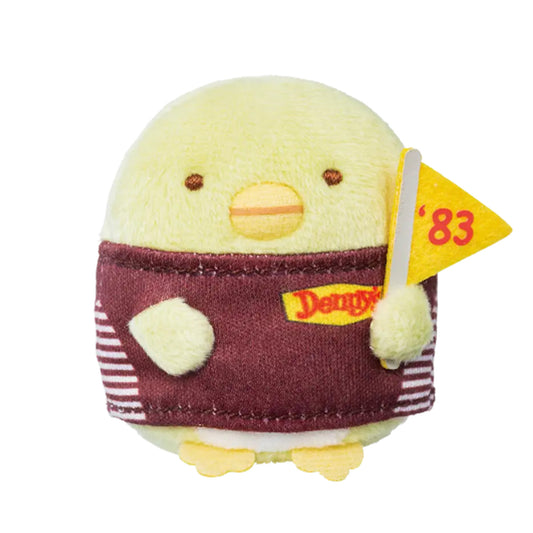 Sumikko Gurashi | Denny's 2023 Past Uniforms 1 | Penguin? Tenori Mini Plush | Collab Limited
