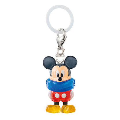 Disney | Mejirushi Personal Marker: Winter | Mickey Mouse Keychain Figure