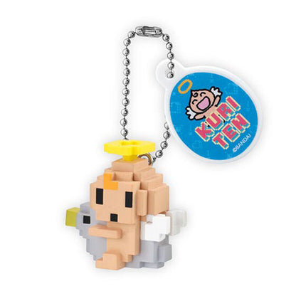 Tamagotchi | Pixelated Dot Charm | Kuriten Chestnut Keychain Mini Figure