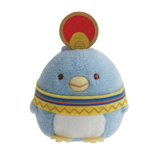 Sumikko Gurashi | Ancient Egypt Exhibition | Real Penguin (Ra) Tenori Mini Plush | Collab Limited