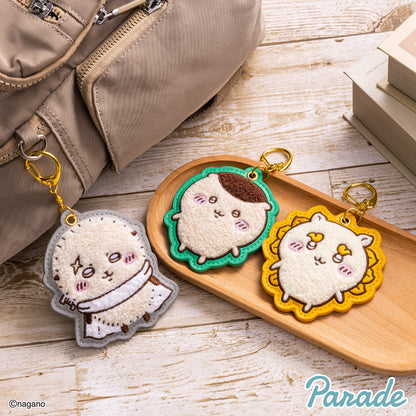 Chiikawa | Sagara Embroidered | Rakko Mini Keychain