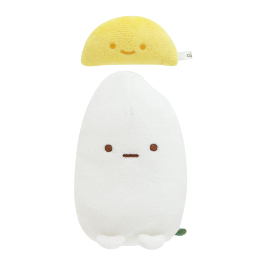 Sumikko Gurashi | Food Kingdom | Rice Grain (Pickled Radish) Mochi Mini Plush
