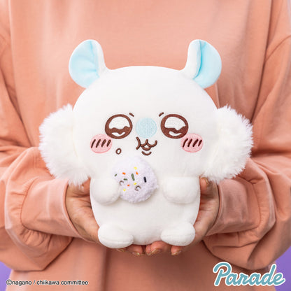 Chiikawa | Food Series | Momonga (Rice Ball) Munching Small Plush