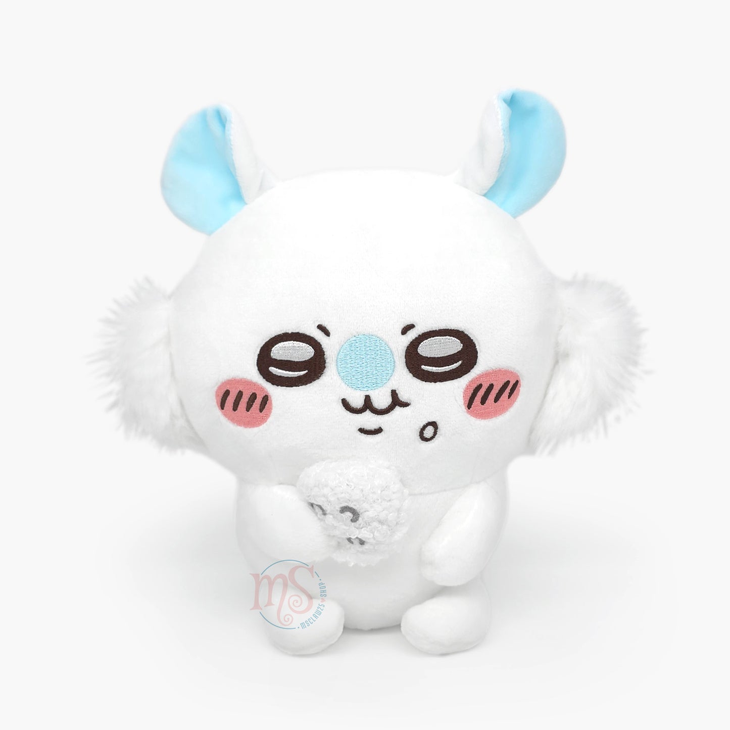 Chiikawa | Food Series | Momonga (Rice Ball) Small Plush