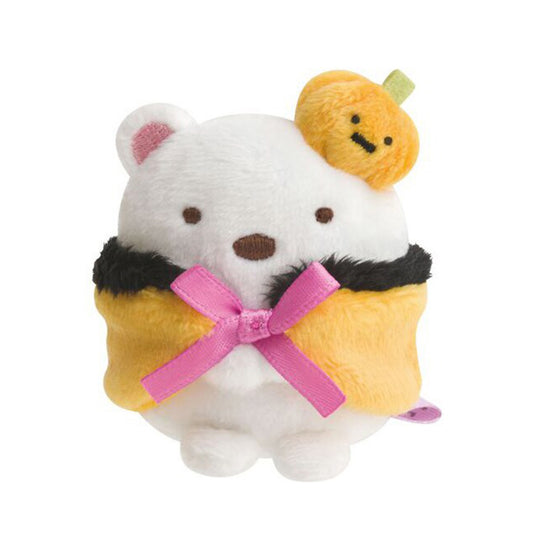 Sumikko Gurashi | Halloween 2018 | Shirokuma (Pumpkin Cape) Tenori Mini Plush