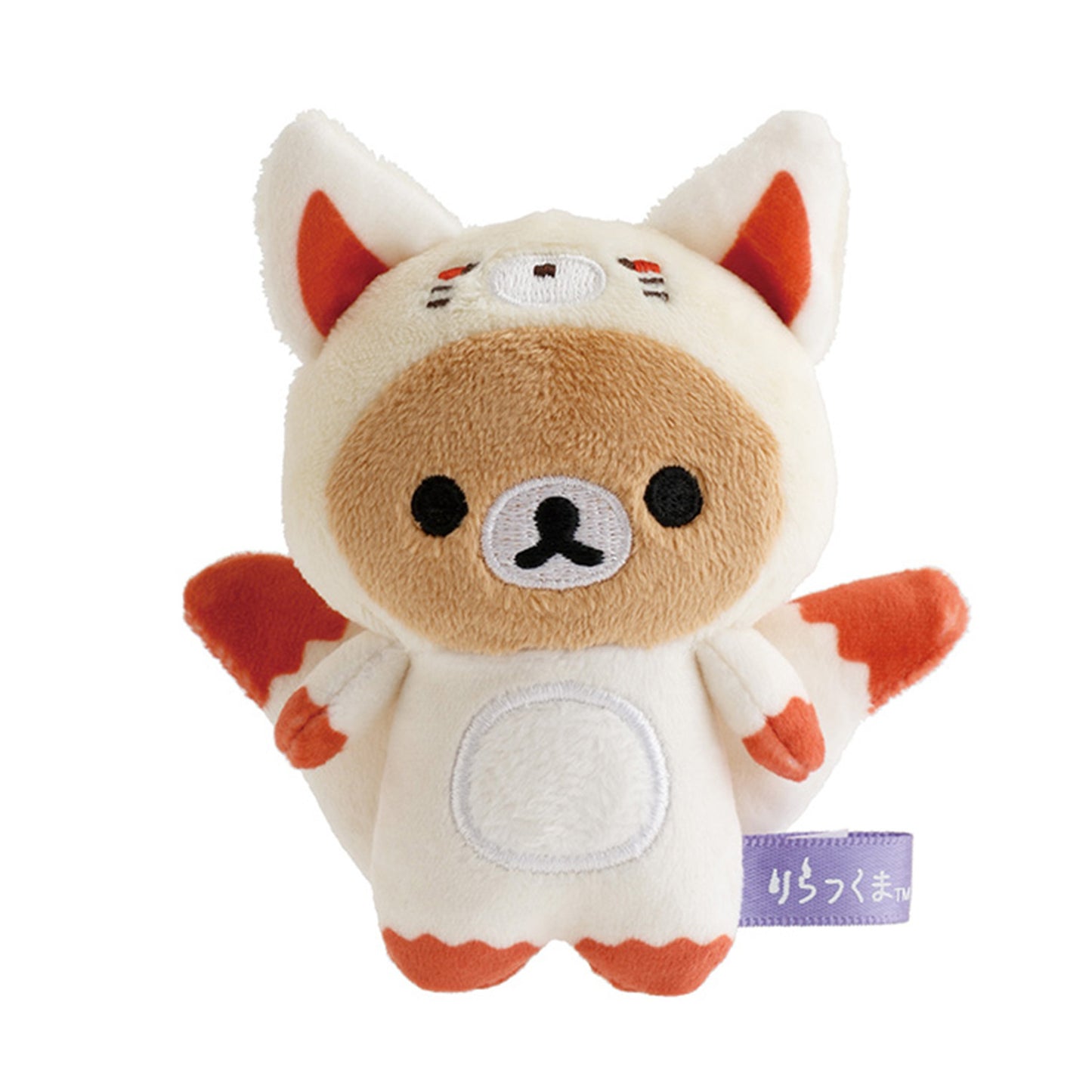 PRE-ORDER | Rilakkuma | Ghost Halloween | Rilakkuma (Sky Fox) Tenori Mini Plush