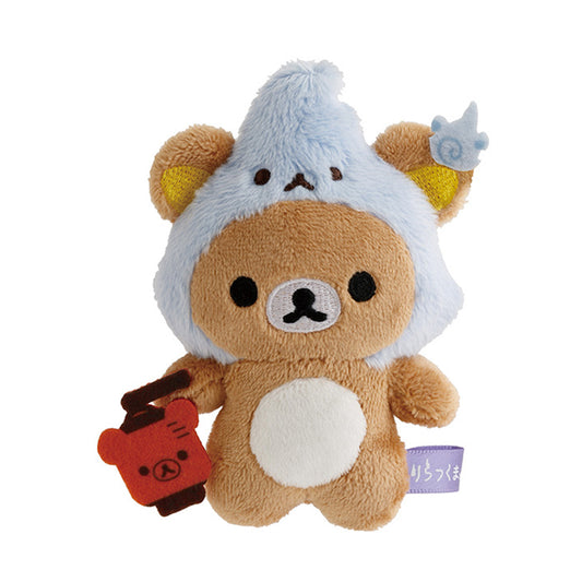 PRE-ORDER | Rilakkuma | Ghost Halloween | Rilakkuma (Kumabi Bear-Fire) Tenori Small Plush