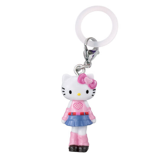 Sanrio | Hello Kitty Long Leg Mejirushi Personal Marker | Heart Keychain Figure
