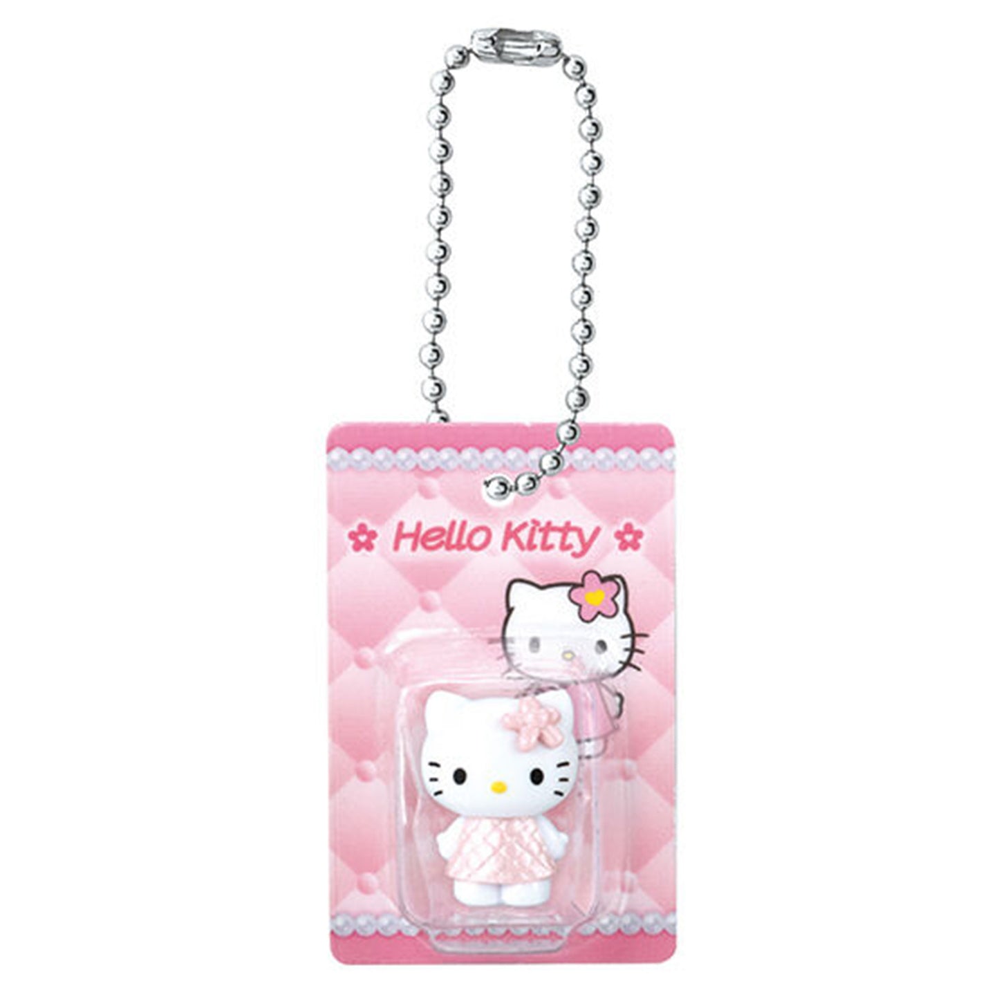 Hello Kitty | Blister Package Collection | Quilted Version Keychain Figure