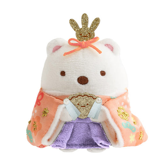 PRE-ORDER | Sumikko Gurashi | New Year 2026 | Shirokuma Tenori Mini Plush | Online Shop Limited