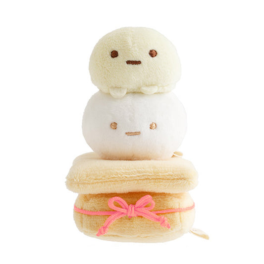 PRE-ORDER | Sumikko Gurashi | New Year 2026 | Tapioca (Kagami Mochi) Tenori Mini Plush | Online Shop Limited