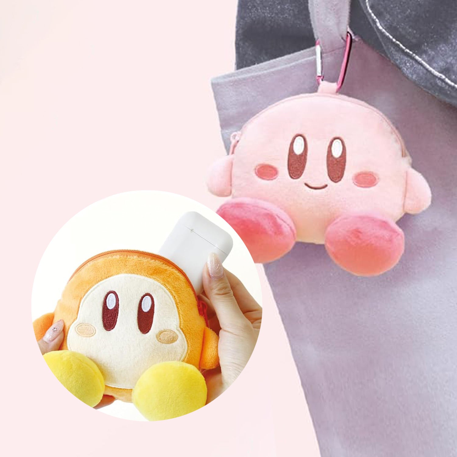 Kirby | Maxim Tomato Small Plush Pouch with Carabiner – MSClaw25