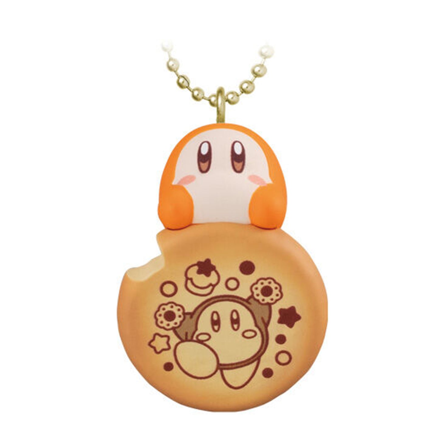 Kirby | Dream Land Pupupu Cooking Mascot | Waddle Dee (Biscuit) Keychain Figure