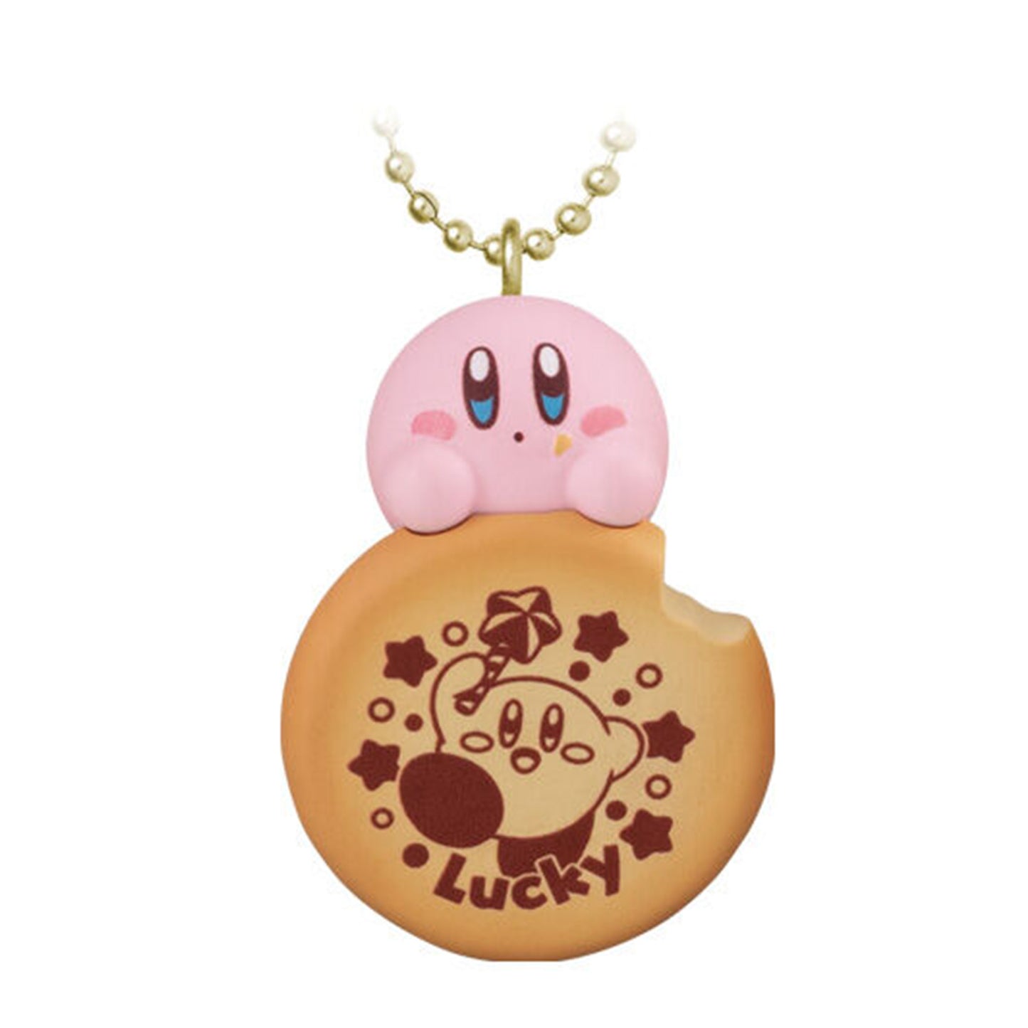 Kirby | Dream Land Pupupu Cooking Mascot | Kirby (Biscuit Lucky) Keychain Figure