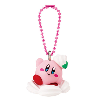 Kirby | Gourmet Festival | Kirby (Wipped Cream) Keychain Figure