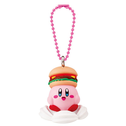 Kirby | Gourmet Festival | Kirby (Burger) Keychain Figure