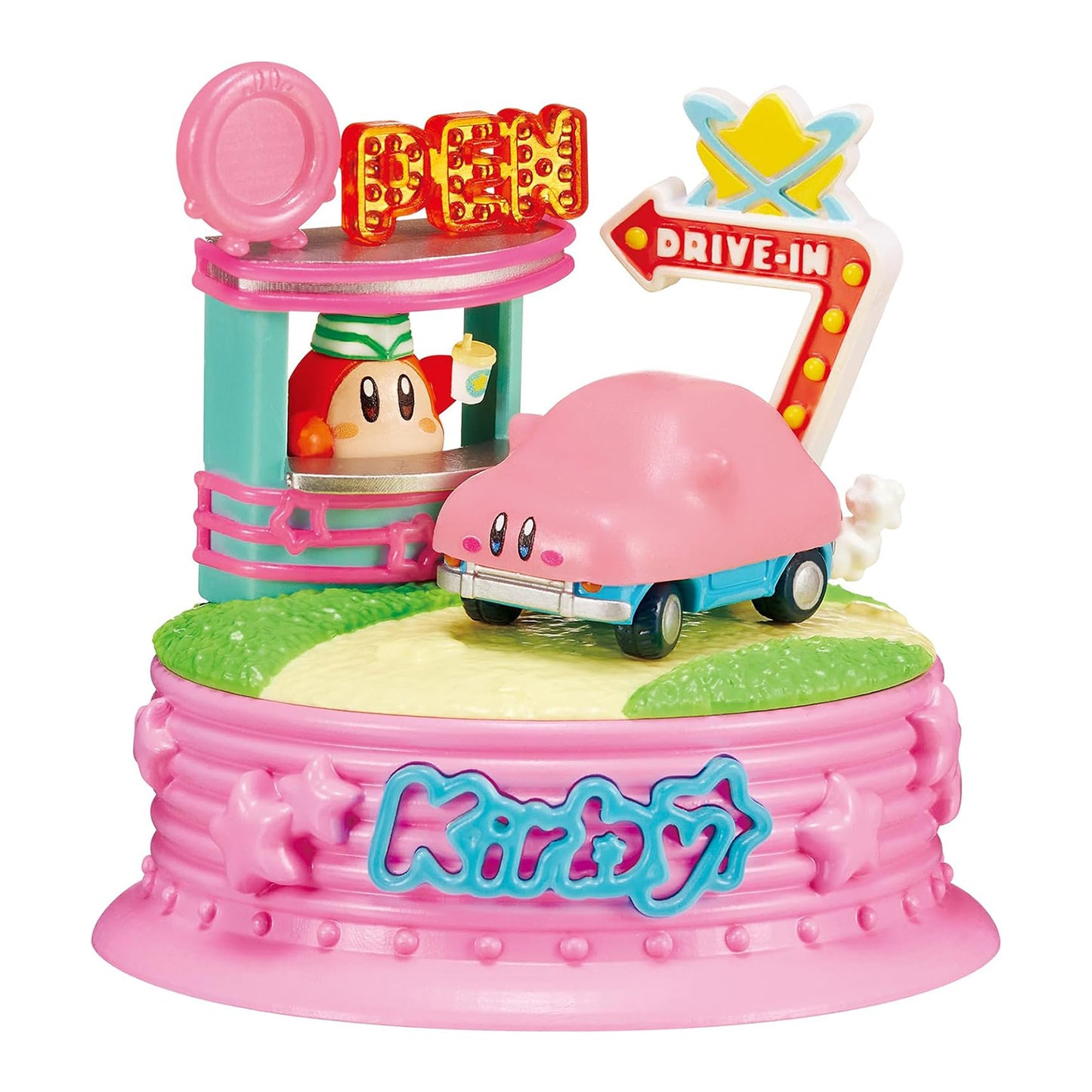 Kirby | Re-ment | Kirby in Pop City!! | Perfect Day for Driving Scenery Figure