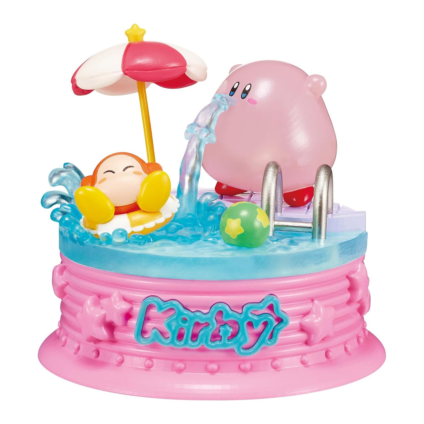 Kirby | Re-ment | Kirby in Pop City!! | Splash-Tastic Water Fun Scenery Figure
