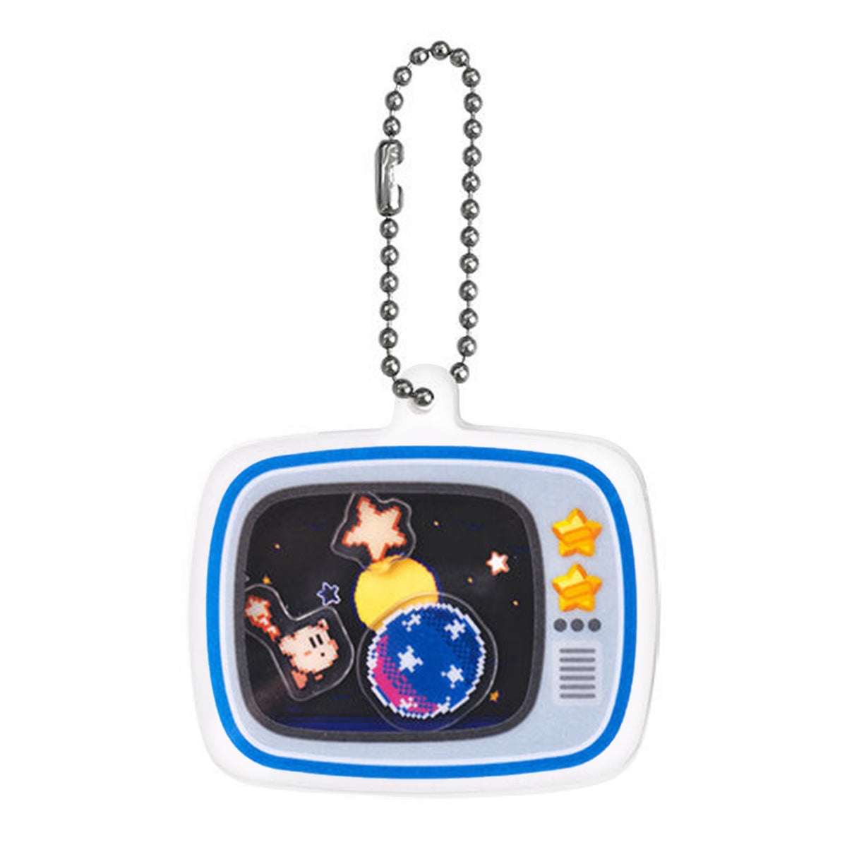 Kirby | Shaka Shaka Acrylic Charm | Rainbow Resort Keychain Figure
