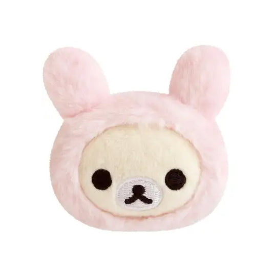 PRE-ORDER | Rilakkuma | Korilakkuma Lots | Pink Rabbit Mini Plush Badge