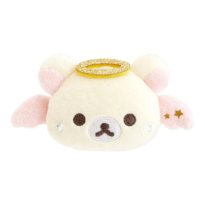 Rilakkuma | Korilakkuma Lots | Pink Angel Mini Plush Badge