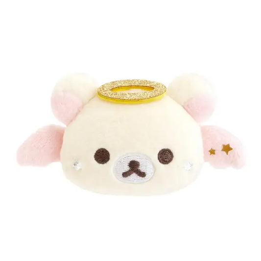 PRE-ORDER | Rilakkuma | Korilakkuma Lots | Pink Angel Mini Plush Badge