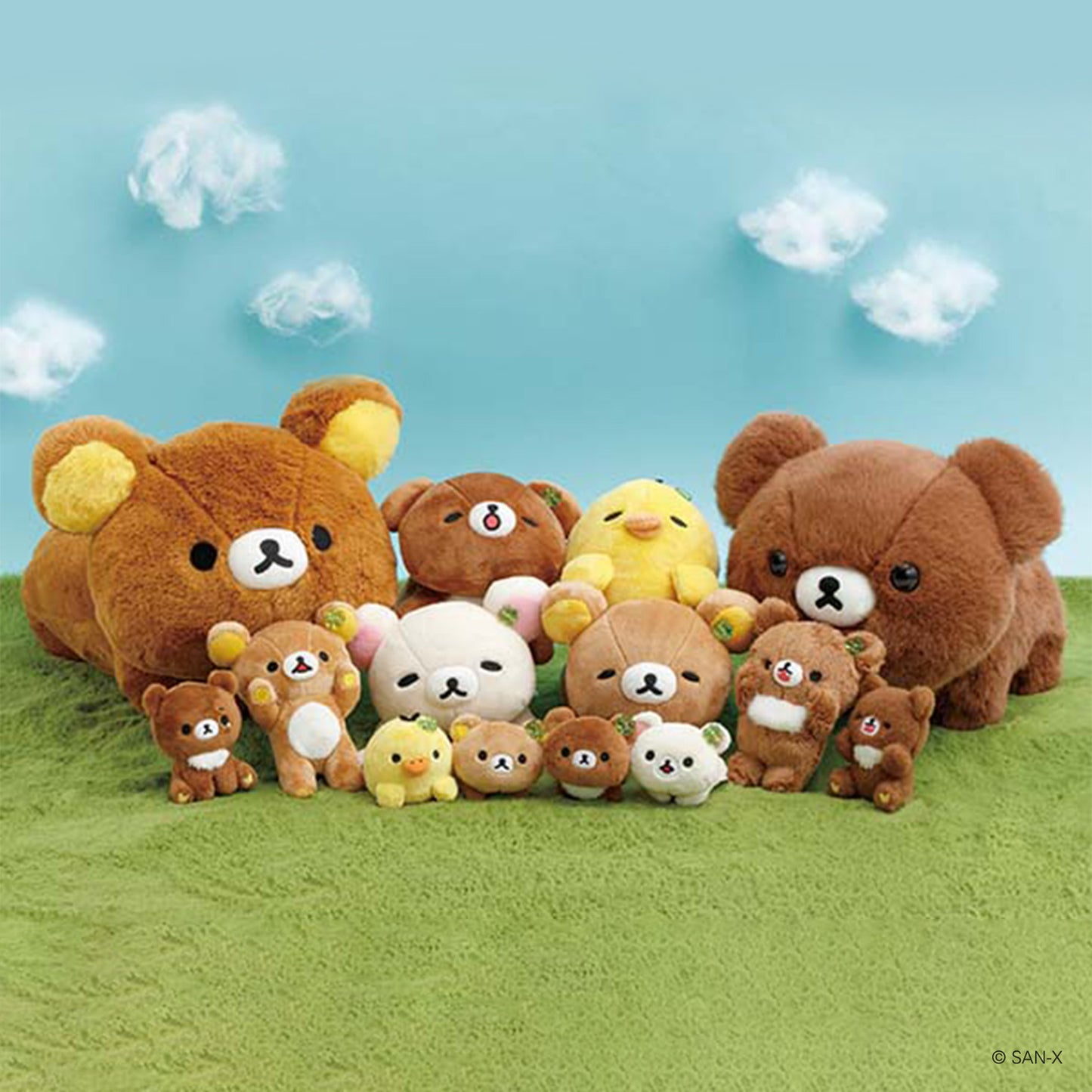 Rilakkuma | Kumakyun Day | Style B (Blue) Foil Stamping Stickers