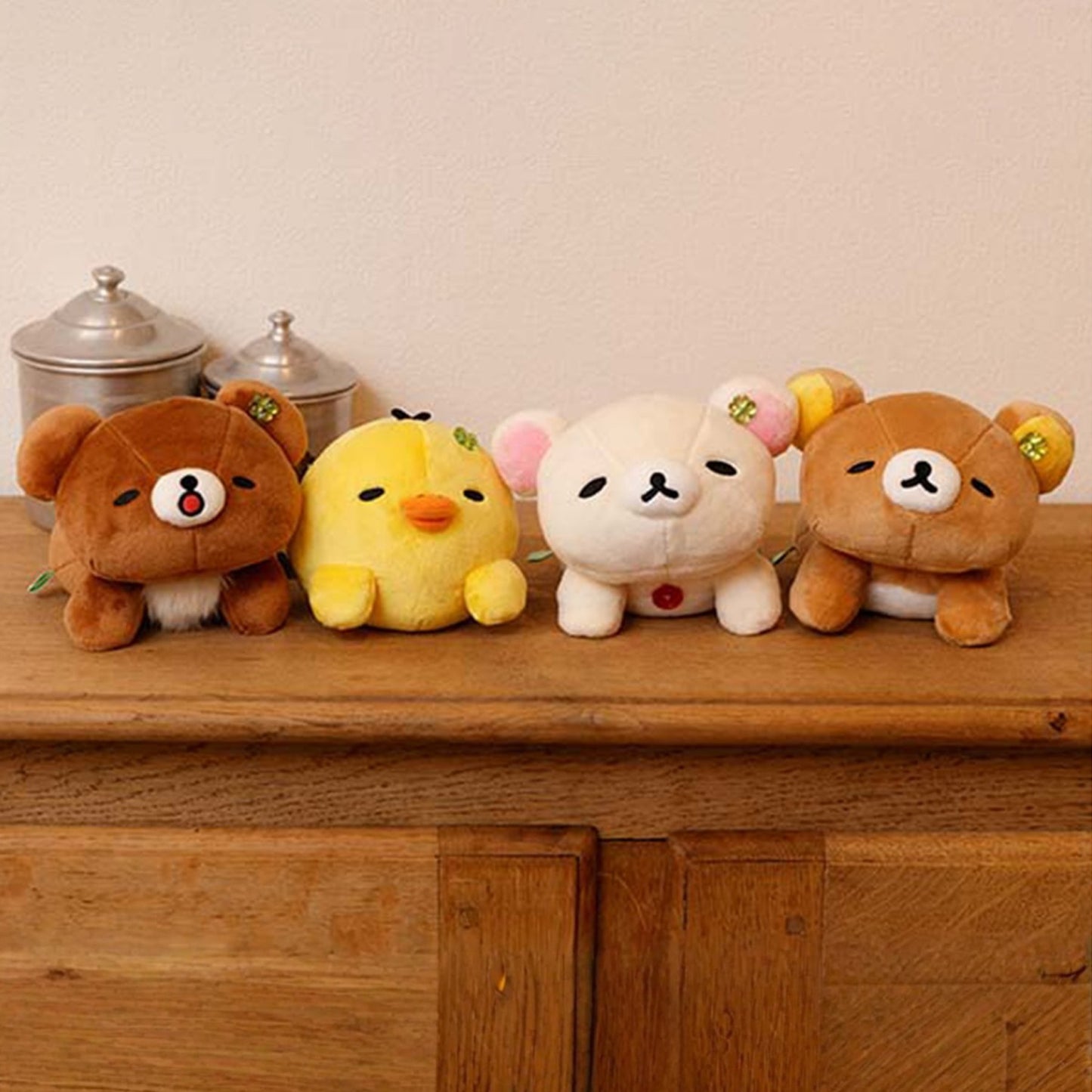 Rilakkuma | Kumakyun Day | Rilakkuma Stretching Mochi Beanie Small Plush