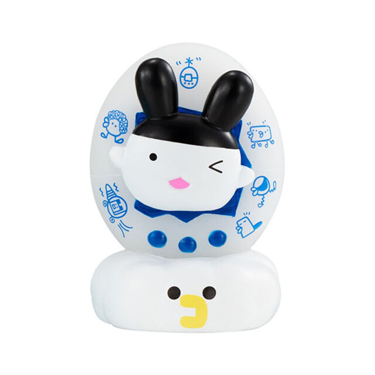 Chibimiさま Tamagotchi | Light Series | Mimitchi (Cloud) Mini Figure