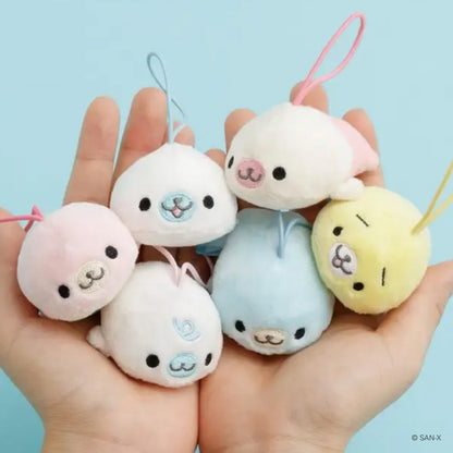 PRE-ORDER | Mamegoma | Item Lists | Shirogoma Korokoro Mascot Mini Plush