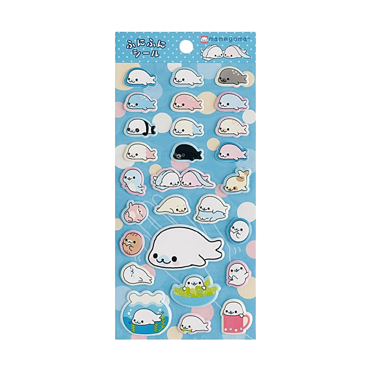 PRE-ORDER | Mamegoma | Item Lists | Standard Theme Puffy Stickers