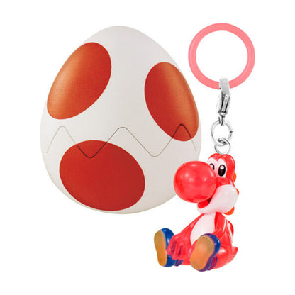 Super Mario | Mejirushi Personal Marker: Yoshi Collection | Red Keychain Figure