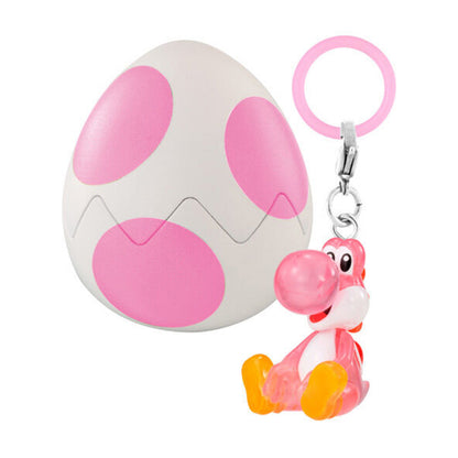 Super Mario | Mejirushi Personal Marker: Yoshi Collection | Pink Keychain Figure