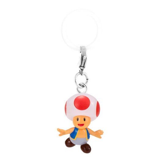 Super Mario | Mejirushi Personal Marker 2 | Toad Keychain Figure