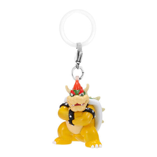 Super Mario | Mejirushi Personal Marker 2 | Bowser Keychain Figure