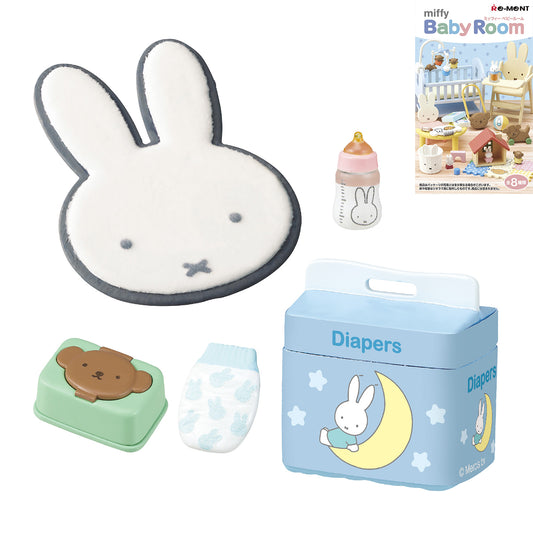 Miffy | Re-ment | Baby Room | All Clean! Scenary Figure