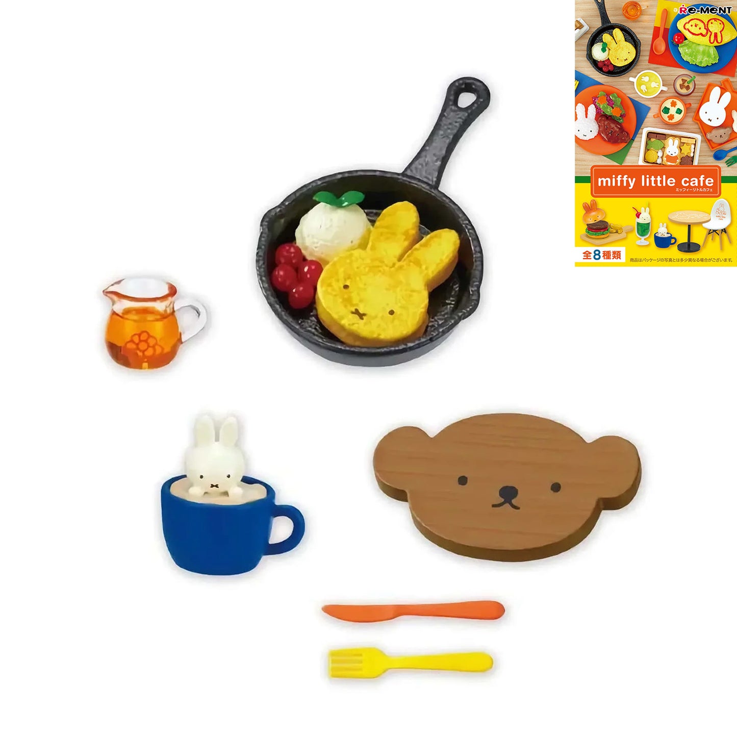 Miffy | Re-ment | Little Cafe | French Toast Scenary Figure