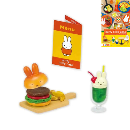 Miffy | Re-ment | Little Cafe | Hamburger Set Scenary Figure