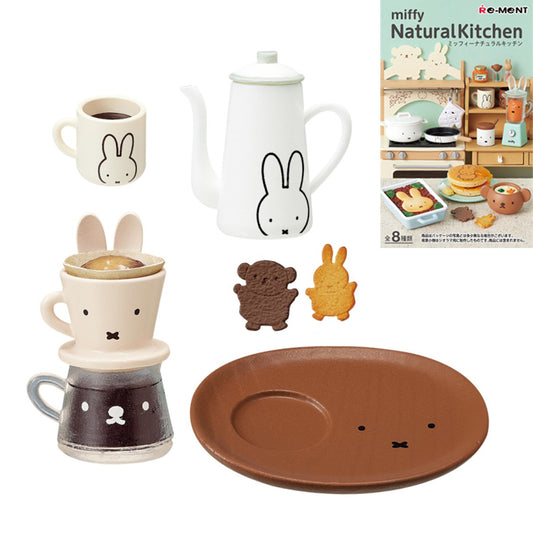 Miffy | Re-ment | Natural Kitchen | Kaffeetropf-Szene Figure Set